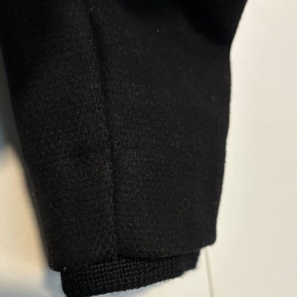 Stephan Schneider Black Wool Thinner Bomber Jacket Size 5 - Medium - Picture 10 of 16